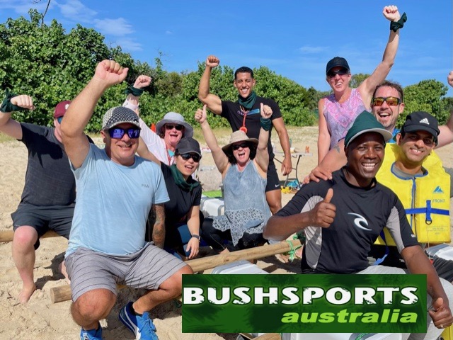 Survivor team building fun challenges for staff bonding on the gold coast beaches next to accommodation resorts and venues for conference meetings with a SMART difference.