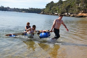 raft building corporate team building sydney activities