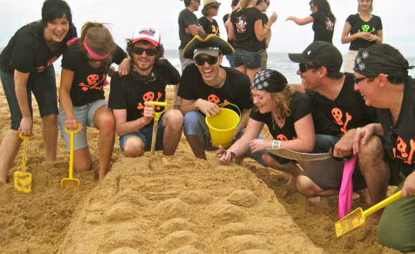 sydney beaches treasure hunts corporate team building