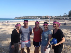 Beach Amazing Race- Team Building: Team Pink