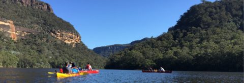 Escapes into Wilderness. Kayaking or Canoeing in the Kangaroo Valley and on the Hawkesbury River!
